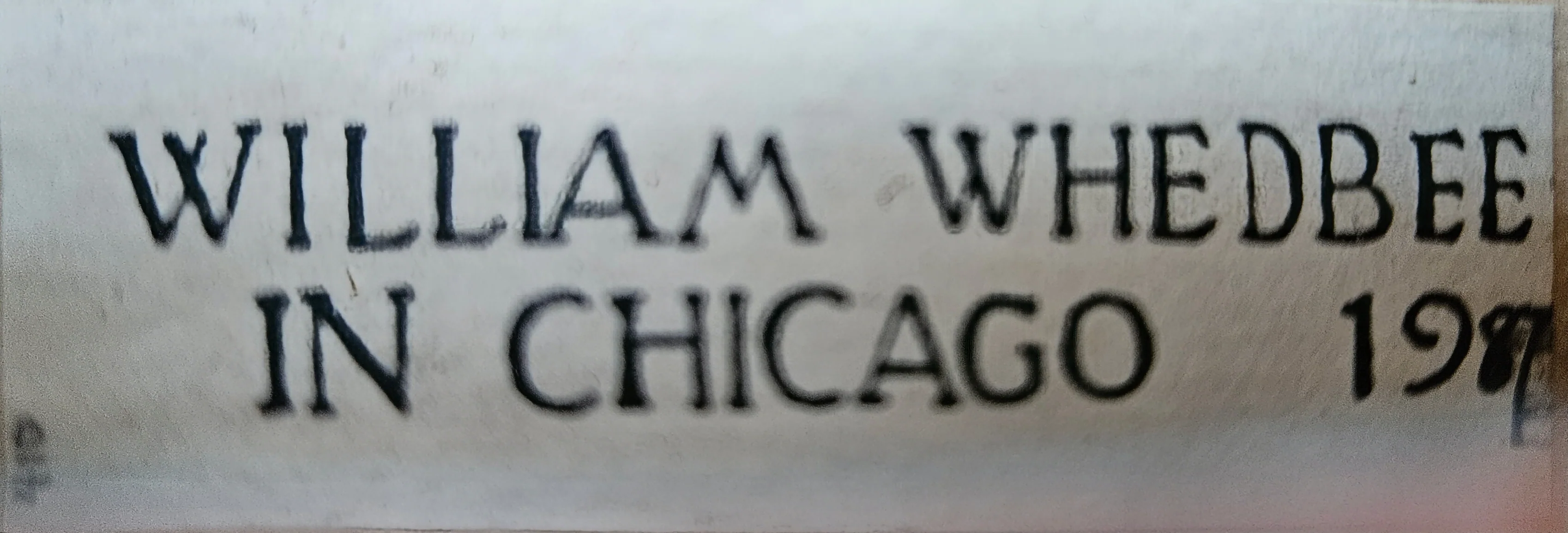 William Whedbee Violin, Chicago, 1987 - Image 7