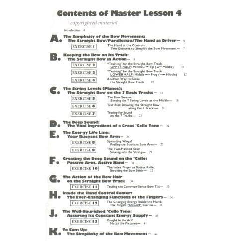 Wimmer The Joy of Cello Playing - Master Lesson 4. Published by Arioso Press. - Image 2