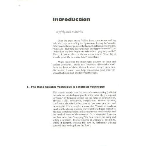 Wimmer The Joy of Cello Playing - Master Lesson 4. Published by Arioso Press. - Image 3