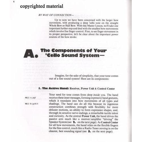 Wimmer The Joy of Cello Playing - Master Lesson 6. Published by Arioso Press. - Image 3