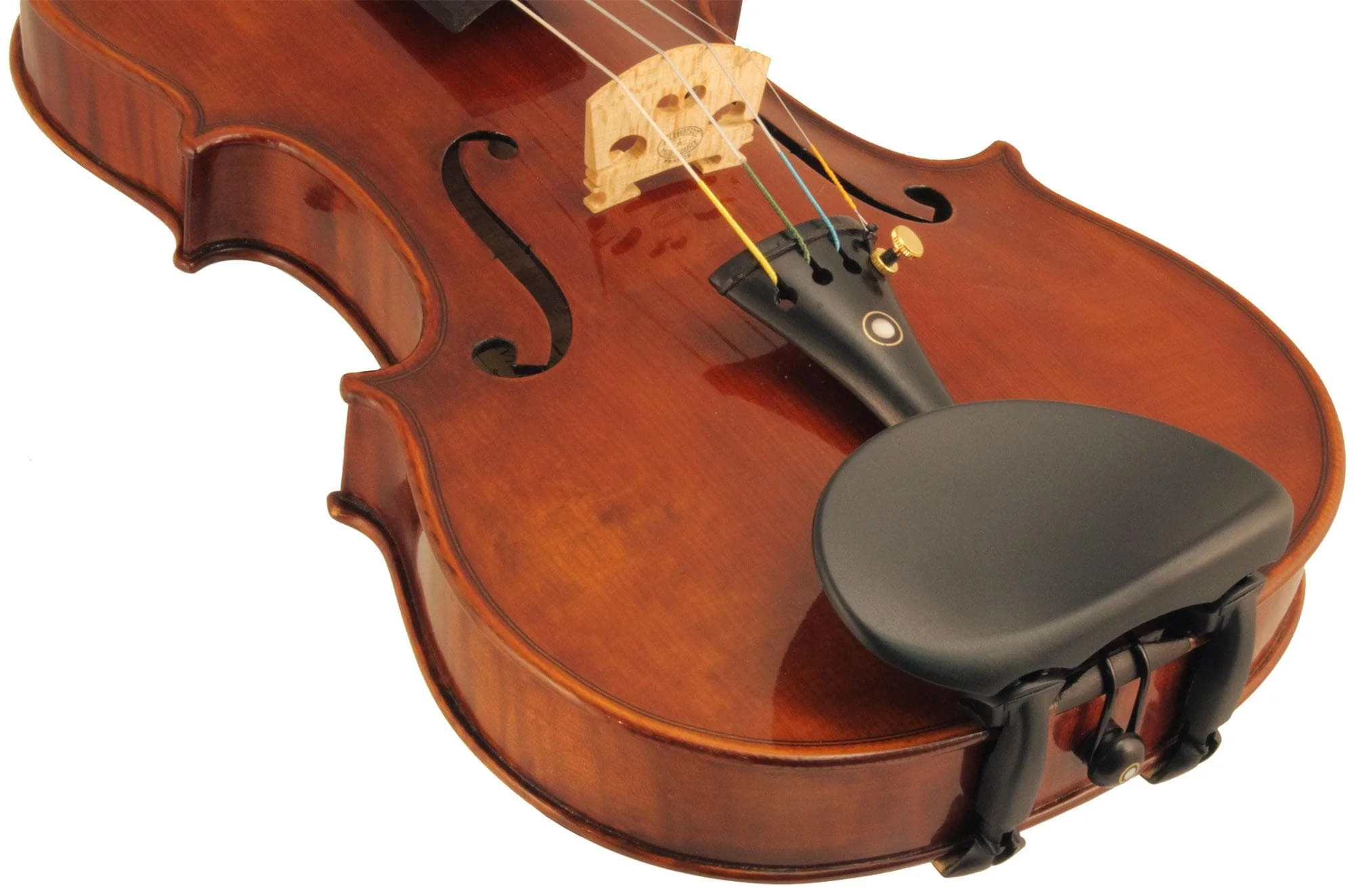 Wittner Hypoallergenic Plastic Violin Chinrest - Center Mounted 3/4