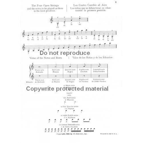 Wohlfahrt, Franz - Easiest Elementary Method for Beginners, Op 38 - Violin - revised by FL Smith - G Schirmer Edition - Image 3