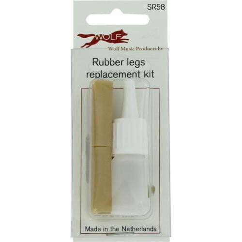 Wolf Shoulder Rest Replacement Rubber Tips with Lubricant - 4-Pack