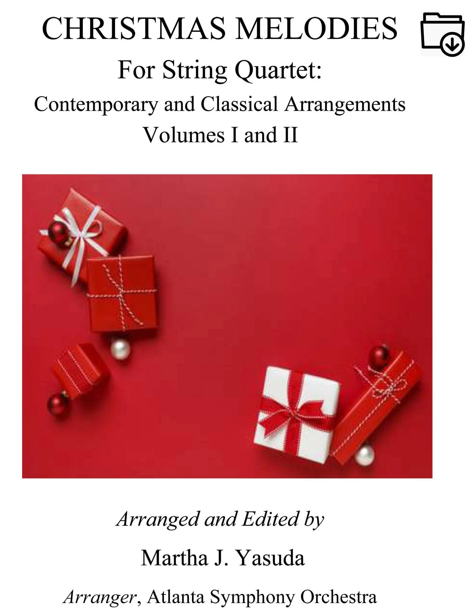 Yasuda - Christmas Melodies: Contemporary & Classical Arr. String Quartet, Volumes 1 & 2 - Dig. DL - Image 2