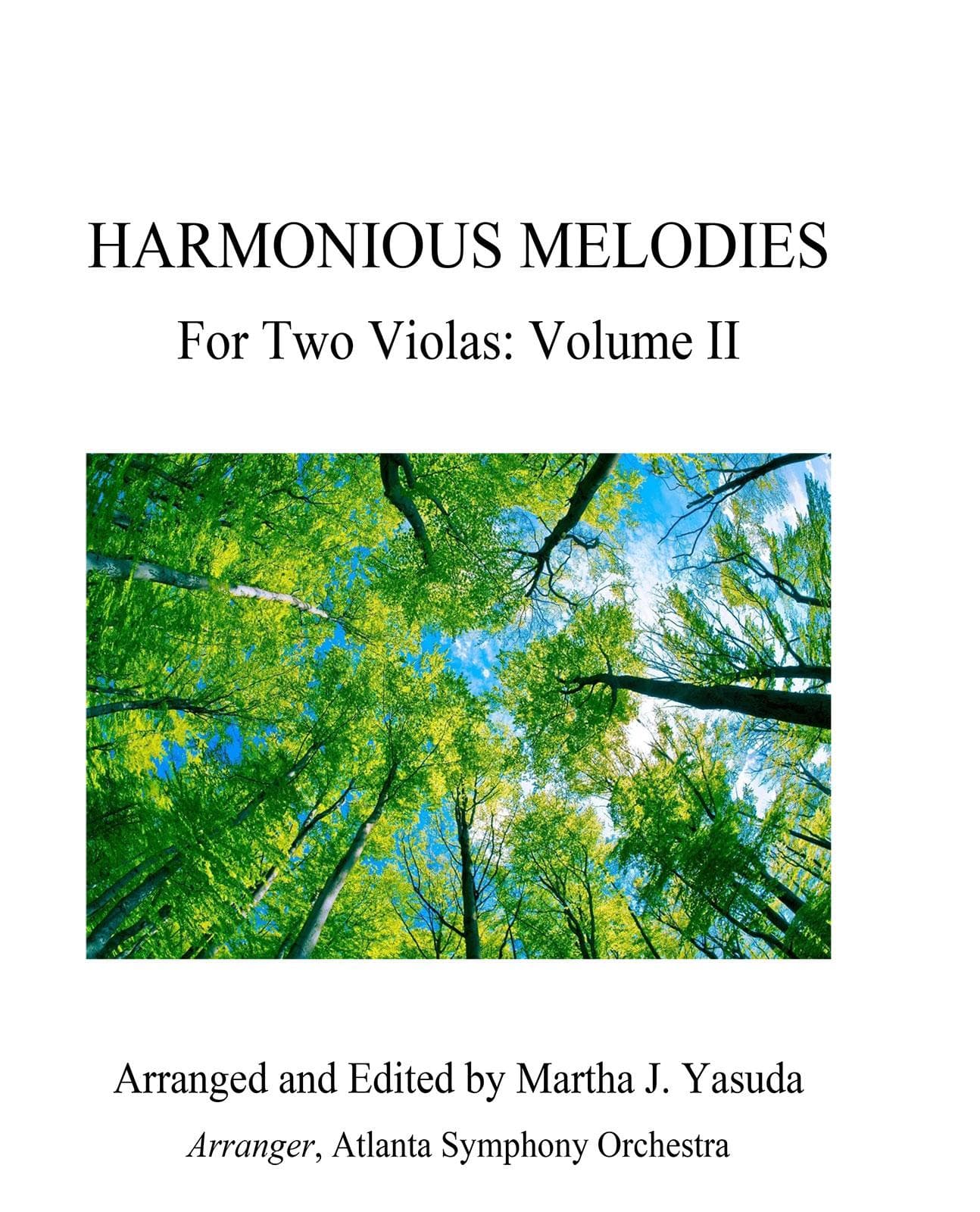 Yasuda, Martha - Harmonious Melodies Volume 2 For Two Violas- Digital Download - Image 2
