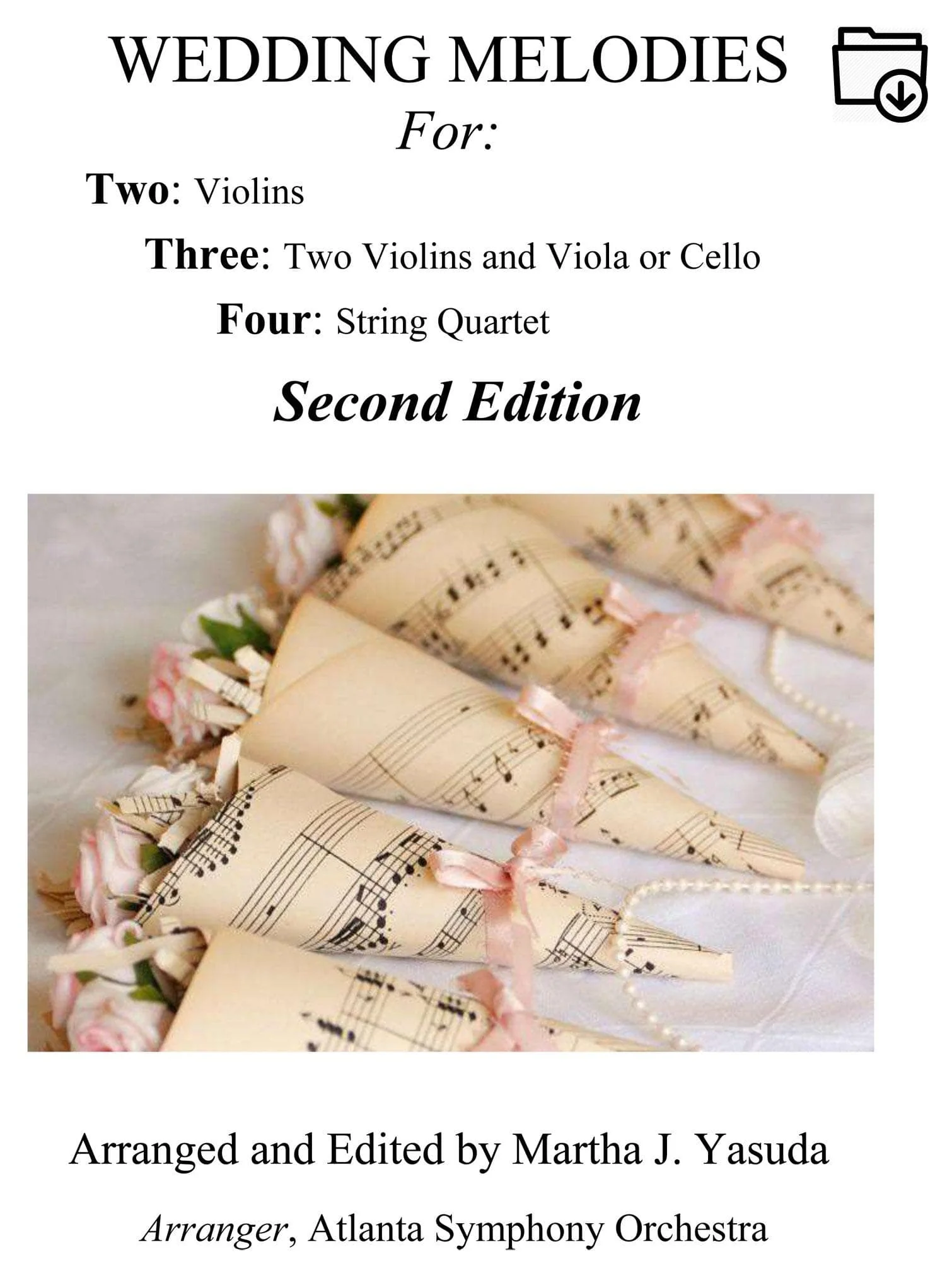 Yasuda, Martha - Wedding Melodies For Two, Three or Four - Digital Download - Image 2