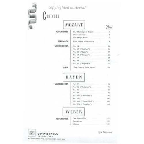 Zimmerman, Oscar - Selected Works of Mozart Haydn Weber, for the Double Bass - Image 2